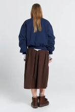 Load image into Gallery viewer, Karen Walker Campus Sweatshirt - Navy

