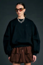 Load image into Gallery viewer, Karen Walker Campus Sweatshirt - Black
