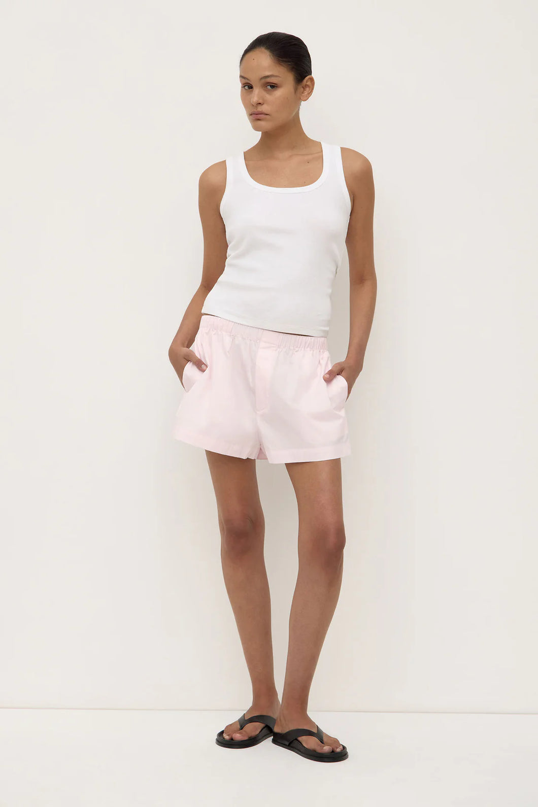 Assembly Label Everyday Poplin Short - Pink
