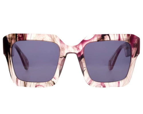 Age Eyewear Damage Sunglasses - Clear/Pink  Hyde Boutique   