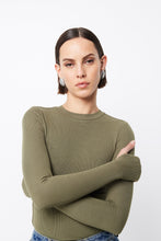Load image into Gallery viewer, Mossman Brooklyn Top - Khaki Arriving Start June Hyde Boutique
