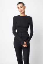 Load image into Gallery viewer, Mossman The Brooklyn Top - Black Arriving End May Hyde Boutique
