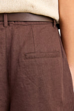Load image into Gallery viewer, Stories Be Told Literal Linen Short - Dark Chocolate Arriving This Week
