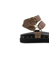 Load image into Gallery viewer, La Tribe Studded Sandal - Stone Hyde Boutique
