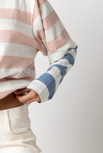 Load image into Gallery viewer, Clementine Candy Stripe Tee - Pink Hyde Boutique
