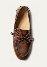 Load image into Gallery viewer, La Tribe Boat Shoe - Coffee Hyde Boutique
