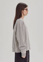 Load image into Gallery viewer, Commoners Fleece Leisure Crew - Vintage Stone
