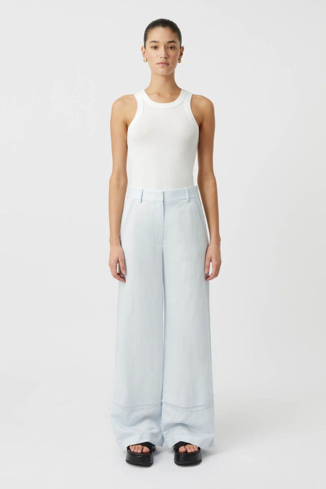 Camilla and Marc Fortuna Pant - Ice Blue  Hyde Boutique   