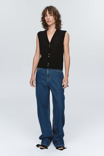 Marle Foundations Vest - Black Hyde Boutique