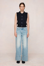 Load image into Gallery viewer, Marle Frannie Vest - Black Apparel > Women > Clothing > Knitwear > Vests > Button Front Knit Vests > Marle Hyde Boutique
