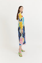 Load image into Gallery viewer, Gary Bigeni Felice Backless Loose Dress - Placement Print  Hyde Boutique   
