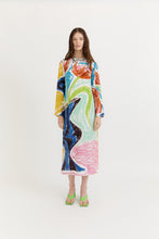 Load image into Gallery viewer, Gary Bigeni Felice Backless Loose Dress - Placement Print  Hyde Boutique   
