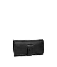 Load image into Gallery viewer, Deadly Ponies Flip N Snap Maxi Wallet - Black  Hyde Boutique   
