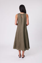 Load image into Gallery viewer, Marlow Florence Linen Dress - Kelp  Hyde Boutique   
