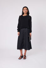 Load image into Gallery viewer, Marlow Florence Linen Dress - Black  Hyde Boutique   
