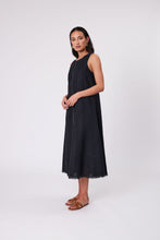 Load image into Gallery viewer, Marlow Florence Linen Dress - Black  Hyde Boutique   
