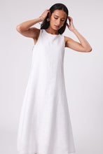 Load image into Gallery viewer, Marlow Florence Linen Dress - White  Hyde Boutique   
