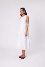 Load image into Gallery viewer, Marlow Florence Linen Dress - White  Hyde Boutique   
