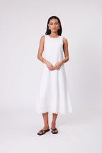 Load image into Gallery viewer, Marlow Florence Linen Dress - White  Hyde Boutique   
