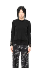 Load image into Gallery viewer, NOM*d Doublet Tee- Black  Hyde Boutique   
