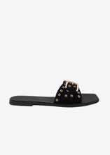 Load image into Gallery viewer, Caverley Rave Sandal - Black  Hyde Boutique   
