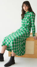 Load image into Gallery viewer, Sylvester by Kate Sylvester Plaid Shirt - Green  Hyde Boutique   
