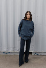 Load image into Gallery viewer, IDAE Perino Knit - Navy Melange  Hyde Boutique   
