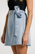 Load image into Gallery viewer, Thing Thing Lib Denim Skirt - Stone Wash Denim  Hyde Boutique   
