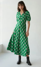 Load image into Gallery viewer, Sylvester by Kate Sylvester Plaid Dress - Green  Hyde Boutique   
