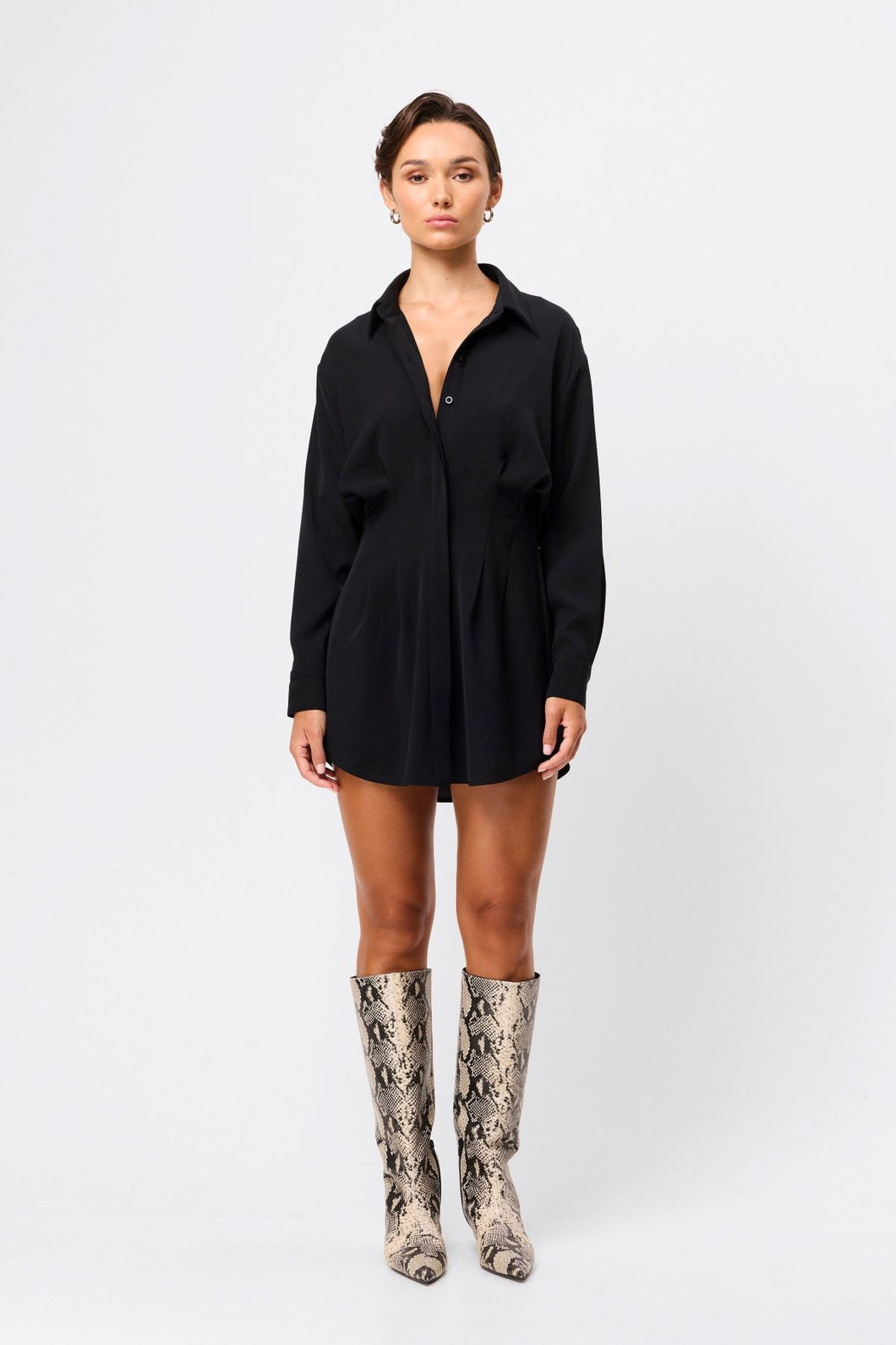 Mossman Good Intentions Mini Dress - Black Hyde Boutique