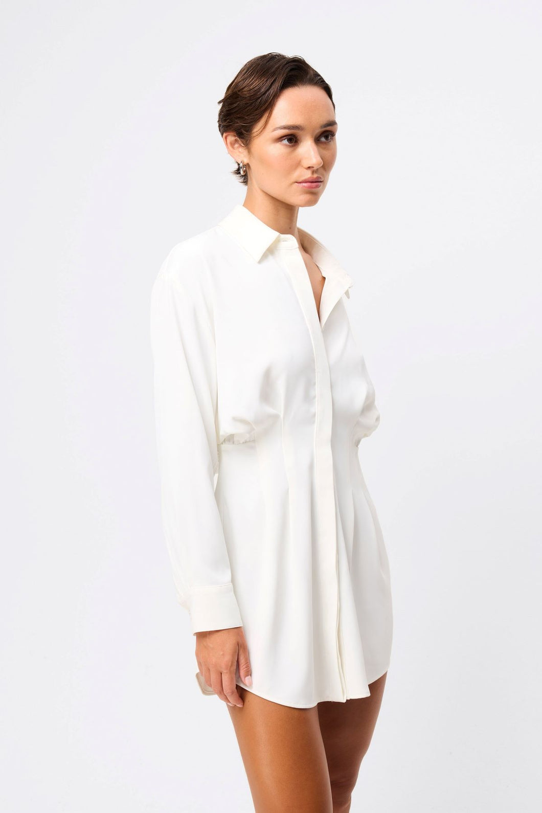 Mossman Good Intentions Mini Dress - White Hyde Boutique