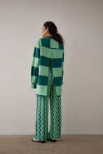 Load image into Gallery viewer, Gary Bigeni Celina Split Shirt - Marta Mint Stripes  Hyde Boutique   
