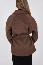 Load image into Gallery viewer, Marlow Grove Wool Coat - Mushroom Hyde Boutique

