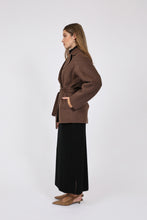 Load image into Gallery viewer, Marlow Grove Wool Coat - Mushroom Hyde Boutique
