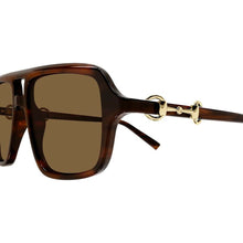 Load image into Gallery viewer, Gucci GG2052S Sunglasses - Havana temple
