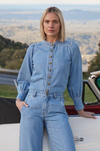 Load image into Gallery viewer, Zoe Kratzmann Hanker Top - Light Washed Denim Hyde Boutique
