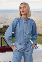 Load image into Gallery viewer, Zoe Kratzmann Hanker Top - Light Washed Denim Hyde Boutique
