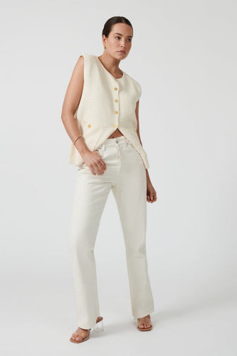 ONTE Helena Gilet - Ivory Hyde Boutique