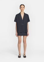 Load image into Gallery viewer, Viktoria &amp; Woods Hepburn Shirt - Black  Hyde Boutique   
