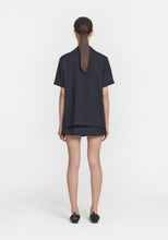 Load image into Gallery viewer, Viktoria &amp; Woods Hepburn Shirt - Black  Hyde Boutique   
