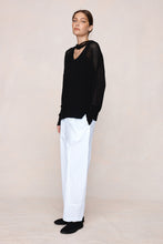 Load image into Gallery viewer, Marle Hope Jumper - Black Apparel > Women > Clothing > Knitwear > Jumpers > Scoop Neck Jumpers > Marle Hyde Boutique
