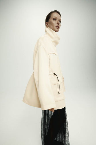 Harris Tapper Balmoral Parka - Pearl Arriving Soon Hyde Boutique