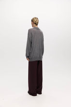 Load image into Gallery viewer, Harris Tapper Orwell Knit Polo - Grey Hyde Boutique
