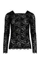 Load image into Gallery viewer, Harris Tapper Vita Lace Top - Black Hyde Boutique
