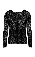 Load image into Gallery viewer, Harris Tapper Vita Lace Top - Black Hyde Boutique
