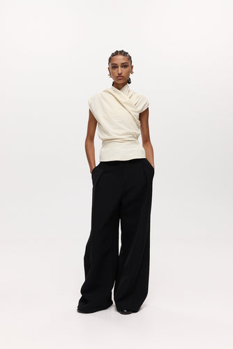 Harris Tapper Chaimberlain Top - Ivory Arriving Friday Hyde Boutique