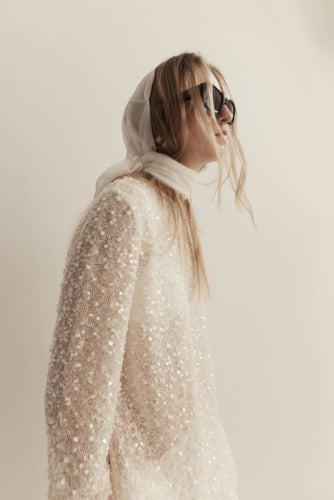 Harris Tapper Eva Top - Cream Hyde Boutique