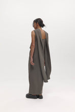 Load image into Gallery viewer, Harris Tapper Laro Dress - Grey Drape Suiting
