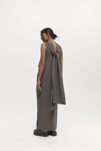 Load image into Gallery viewer, Harris Tapper Laro Dress - Grey Drape Suiting
