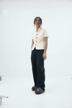 Load image into Gallery viewer, Harris Tapper Short Sleeve Bardot Blazer - Bone Hyde Boutique
